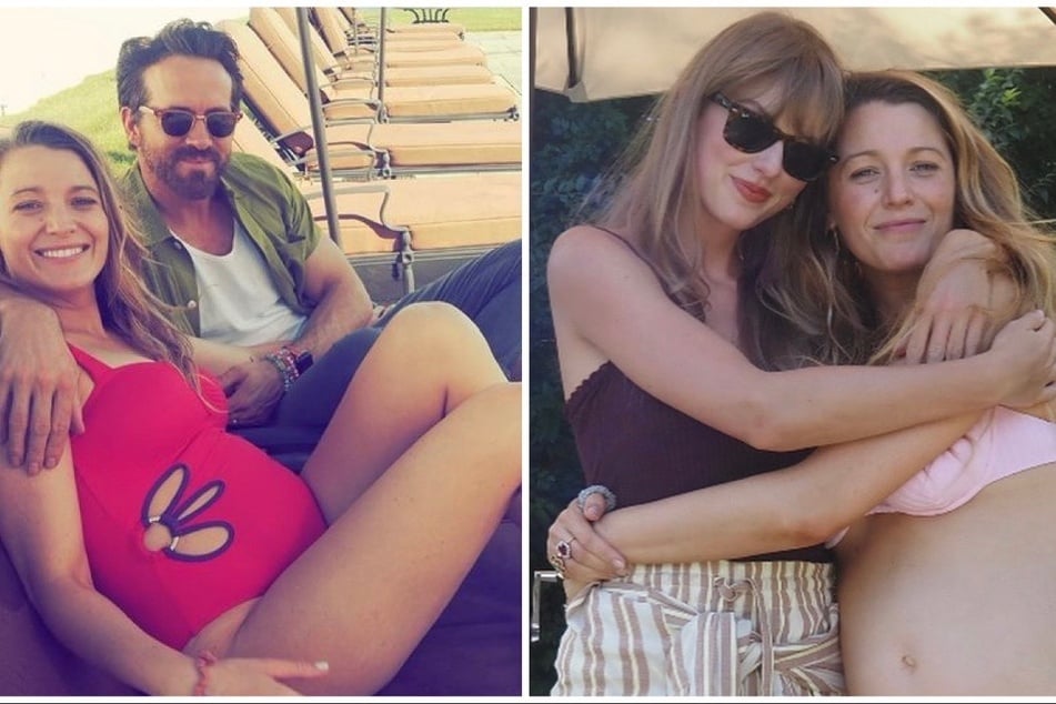 Blake Lively drops rare pics of her baby bump, Ryan Reynolds, and Taylor Swift!