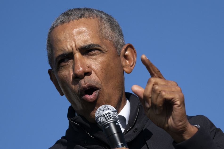 Former US president Barack Obama criticized a lack of shame and decorum in the country's political discourse.