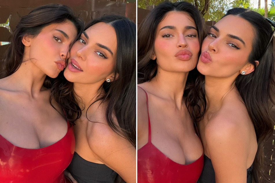 Kendall and Kylie Jenner get the drinks flowing at red-hot summer event