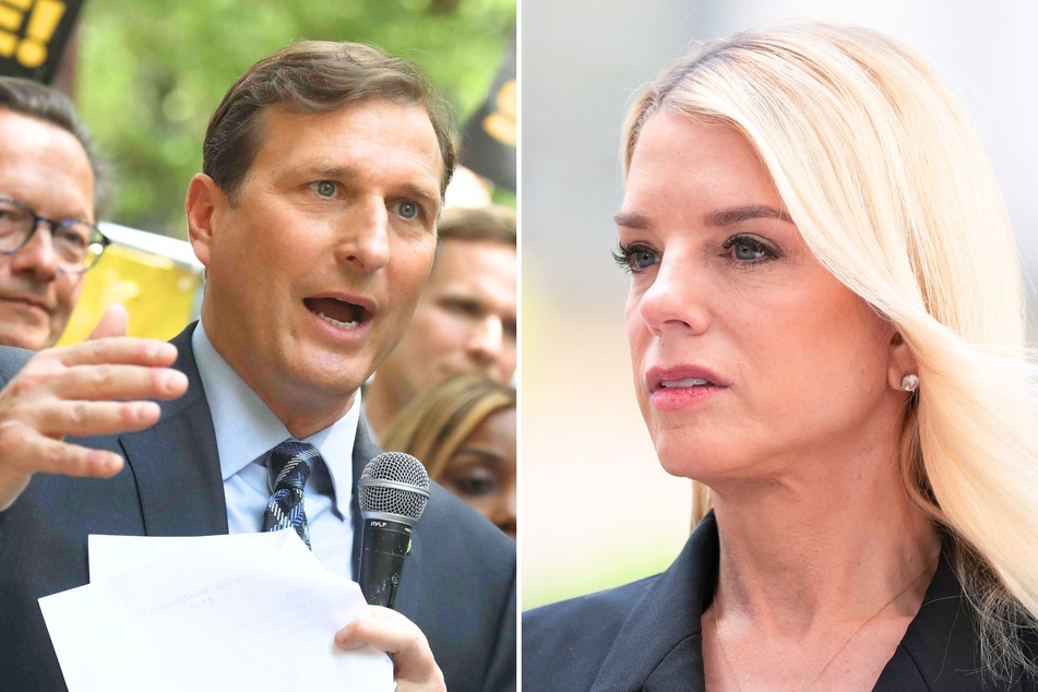 Rep. Dan Goldman accuses Bondi of blocking release of Epstein files to protect Trump