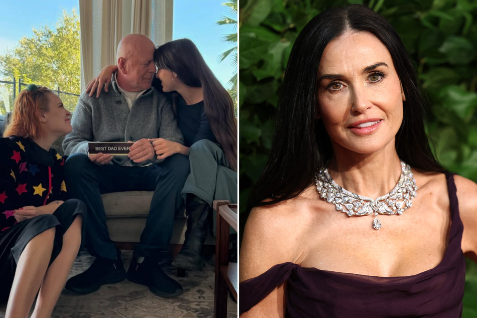 Demi Moore shares big update on Bruce Willis' dementia battle