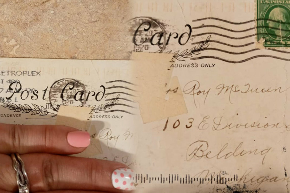 Happy Halloween from 1920! Woman gets 100-year-old postcard in the mail
