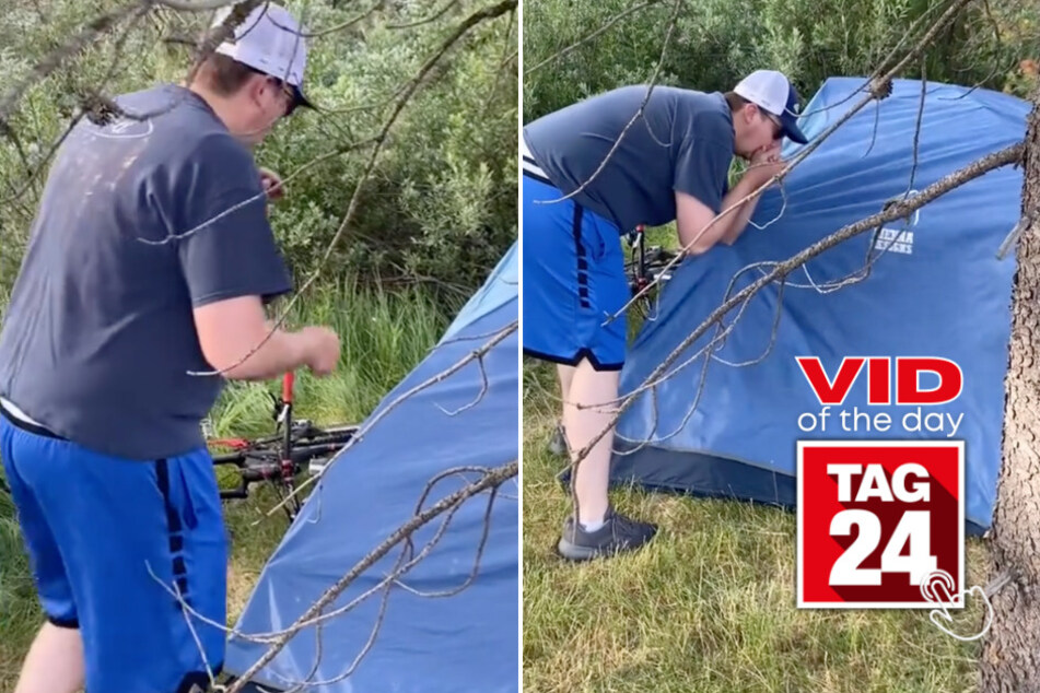 Viral Video of the Day for January 29, 2025: Prankster's bear roar sends friend into absolute hysterics