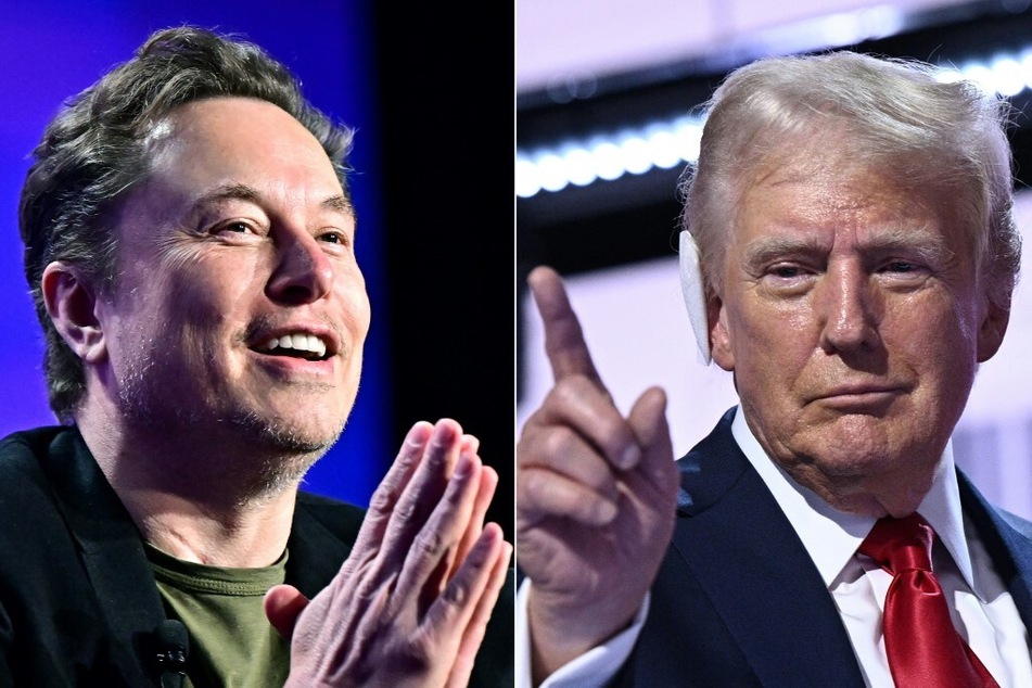 Republican presidential nominee Donald Trump (r.) has tapped Elon Musk to lead a commission on reducing federal spending should he win reelection.