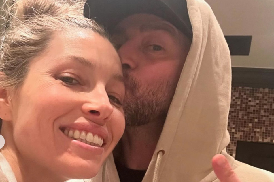 Jessica Biel was seen on the set of her new film hours after Justin's shocking arrest.