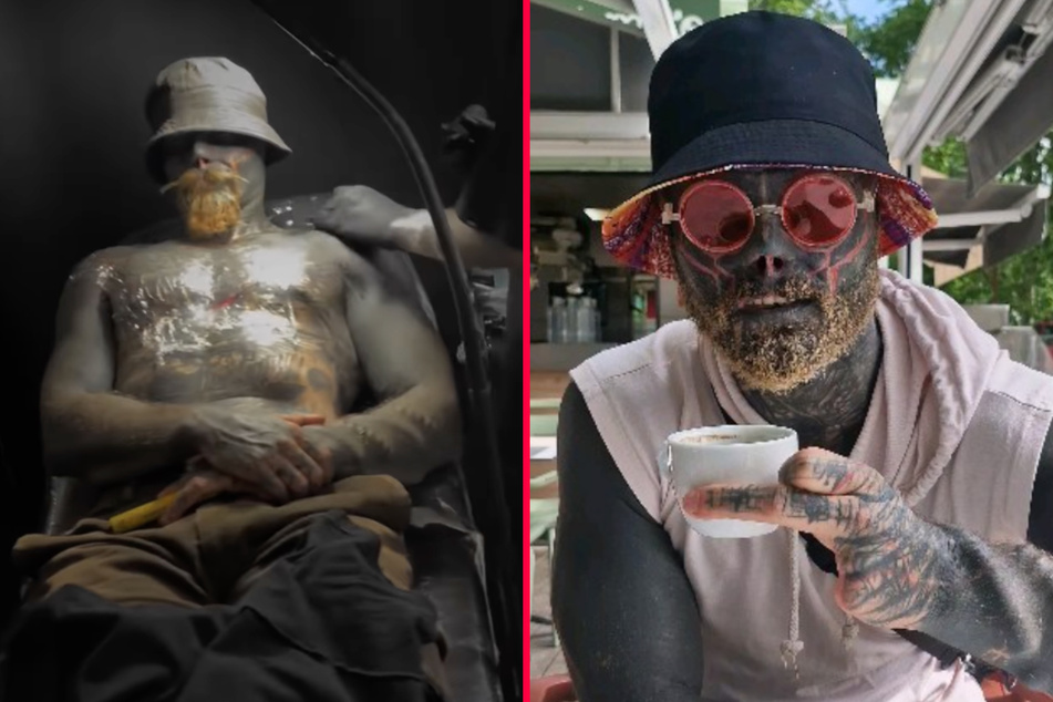 Black Alien continues radical transformation with next big inking