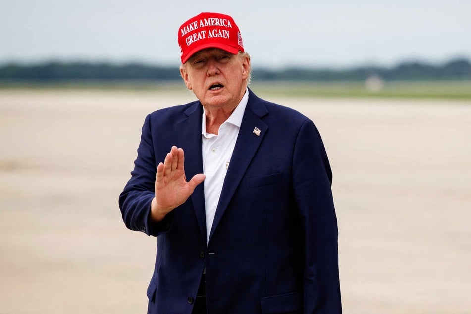 Donald Trump has been pressing his threat to claim sovereignty over the crucial Strait of Hormuz waterway.