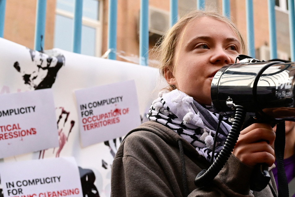 Greta Thunberg and other activists will set sail Sunday for Gaza on a humanitarian ship aimed at protesting Israel's war on the territory.