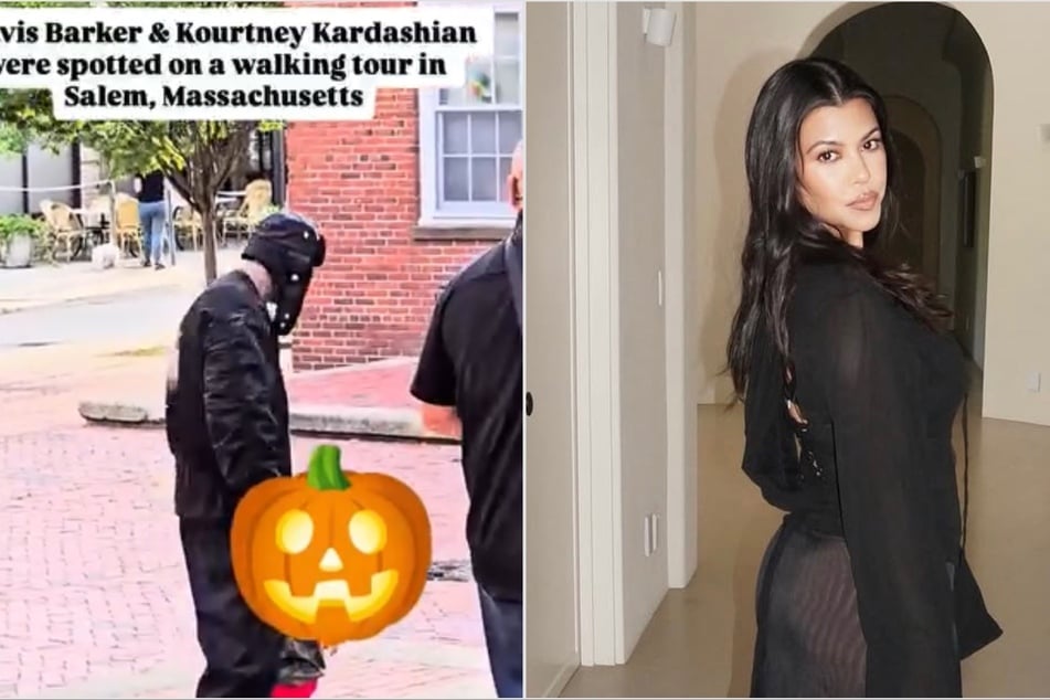 Kourtney Kardashian kicks off spooky season early with witchy Salem tour