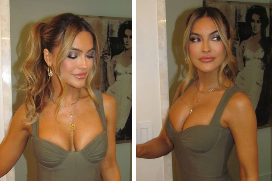 Chrishell Stause turns up the heat on gloomy LA day and hints at Selling Sunset's return