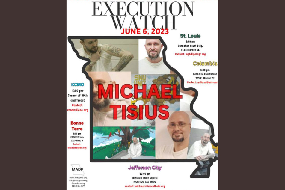 Missourians to Abolish the Death Penalty (MADP) intend to hold "execution watches."