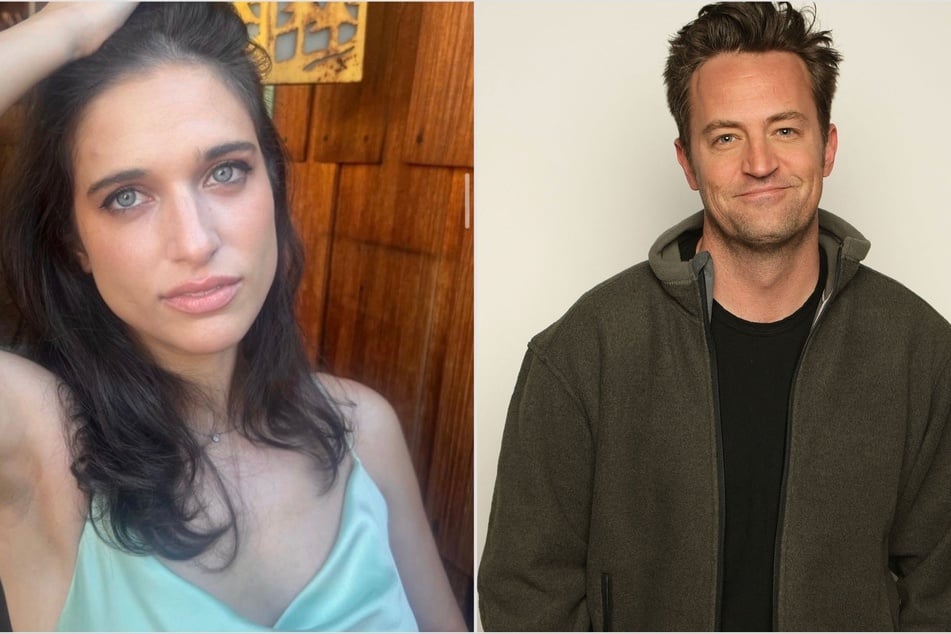 Molly Hurwitz (l), who was engaged to the late Matthew Perry, paid tribute to the actor on Instagram after his tragic passing.