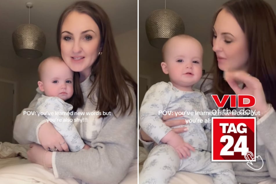 Viral Video of the Day for April 6, 2025: Shy toddler melts hearts after learning new words!