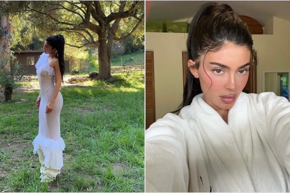 Kylie Jenner channels her inner Sia in daring look for cosmetics line