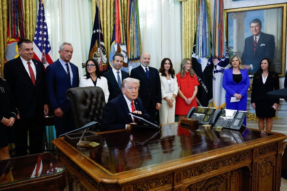 Trump announced a deal with drugmakers which he said will make their products available at a significant discount.