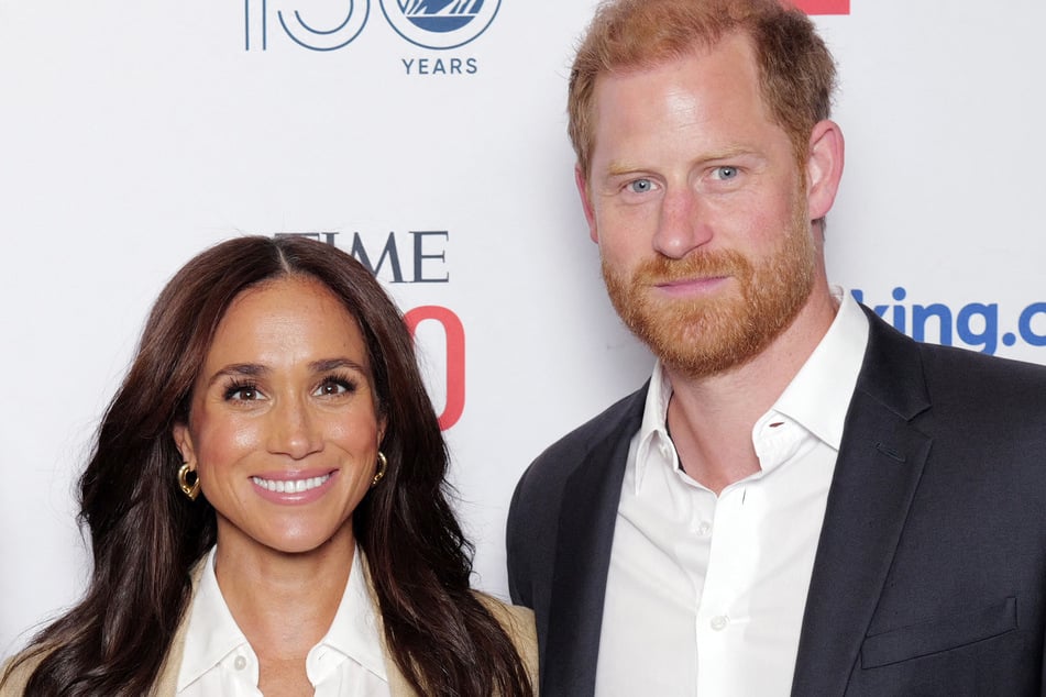 Prince Harry and Meghan Markle called for stronger protections for children on social media, saying "enough is not being done" as they unveiled a new memorial.