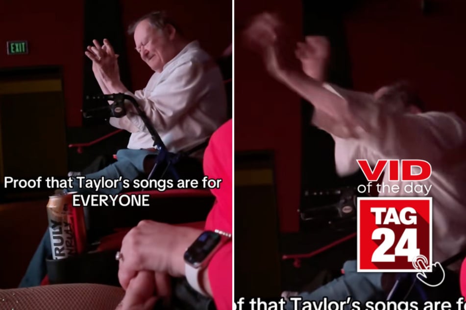 Viral Video of the Day for October 7, 2025: Elderly man steals hearts dancing at Taylor Swift album party