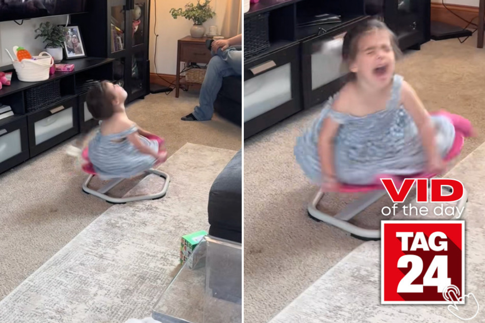 This little girl learned Creed's One Last Breath from her dad less than 48 hours ago and is already performing it at full speed – literally!