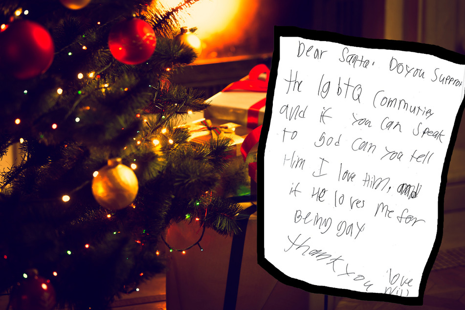 Boy writes heartbreaking letter to Santa Claus: "Does God love me for being gay?"