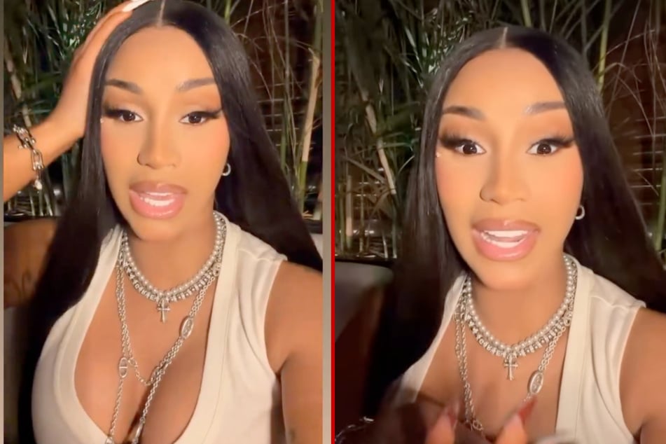 Cardi B jumped on her Instagram stories to gush over her summer and share that she's going back to the studio.