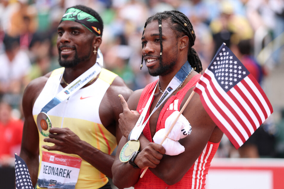 Noah Lyles and Kenny Bednarek speak out after tense USATF 200m final