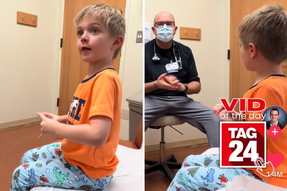 Viral Video of the Day for October 30, 2026: Little boy has blunt question for doctor: "Am I dying?"