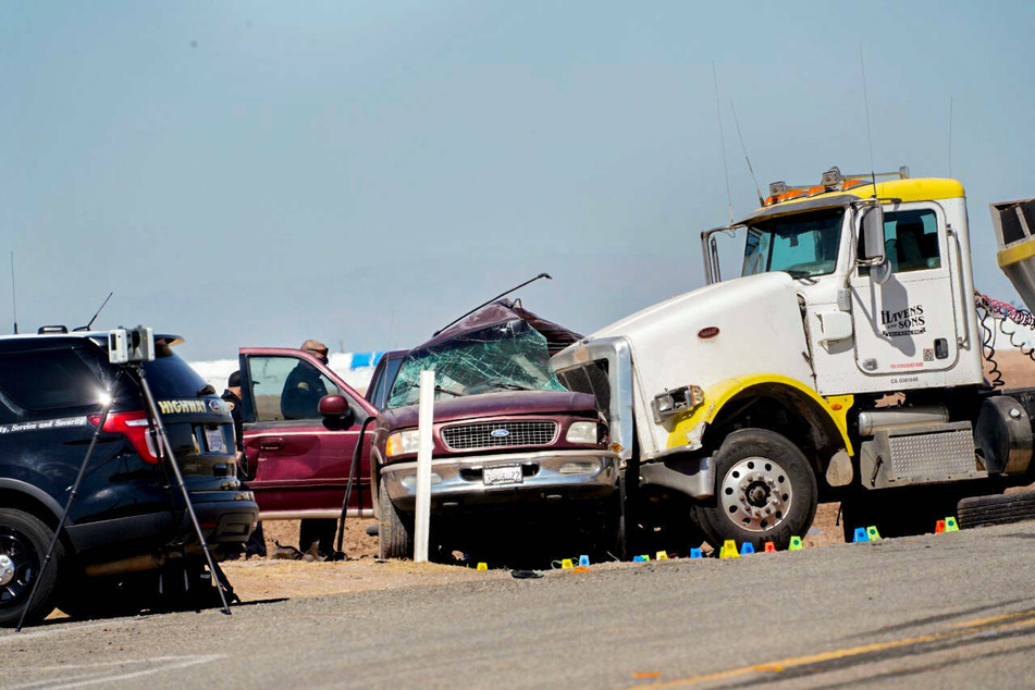 Catastrophic California road crash declared "mass fatality incident"