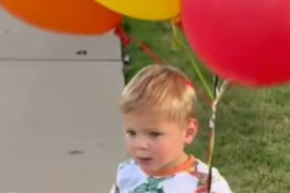 Reed is absolutely starstruck over his birthday school bus surprise.