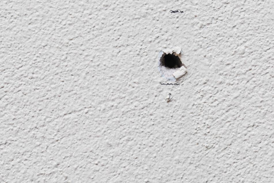 Police officers located a bullet hole in the wall of the apartment next door to Zaydanielys (stock image).