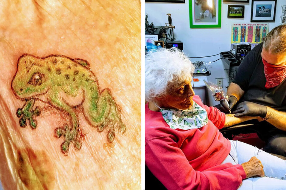 Grandma takes a ride on the wild side to celebrate making it to 103 years old!