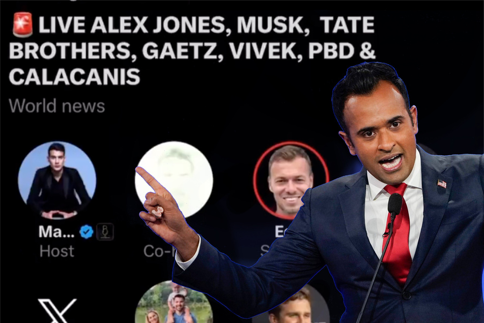 Republican presidential candidate Vivek Ramaswamy was caught in an awkward hot mic moment and called out for "peeing" in a live X Space converstion.