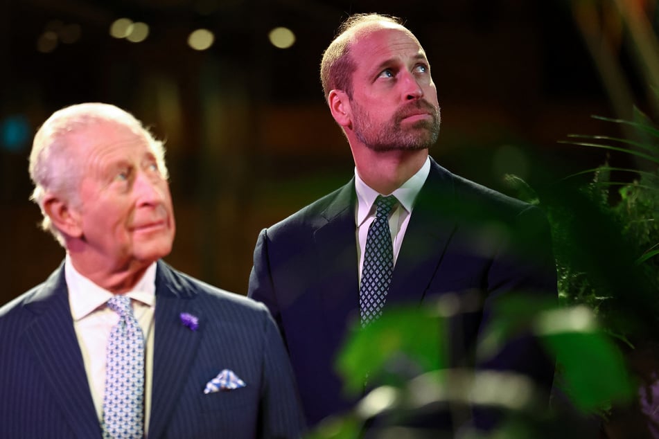 King Charles (l.) and Prince William are said to clash often.