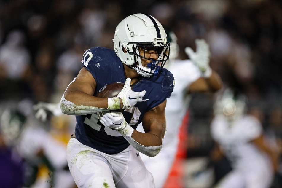 As a true freshman, Nicholas Singleton became the first since Saquon Barkley in 2015 to reach 1,000 rushing yards in a single season.