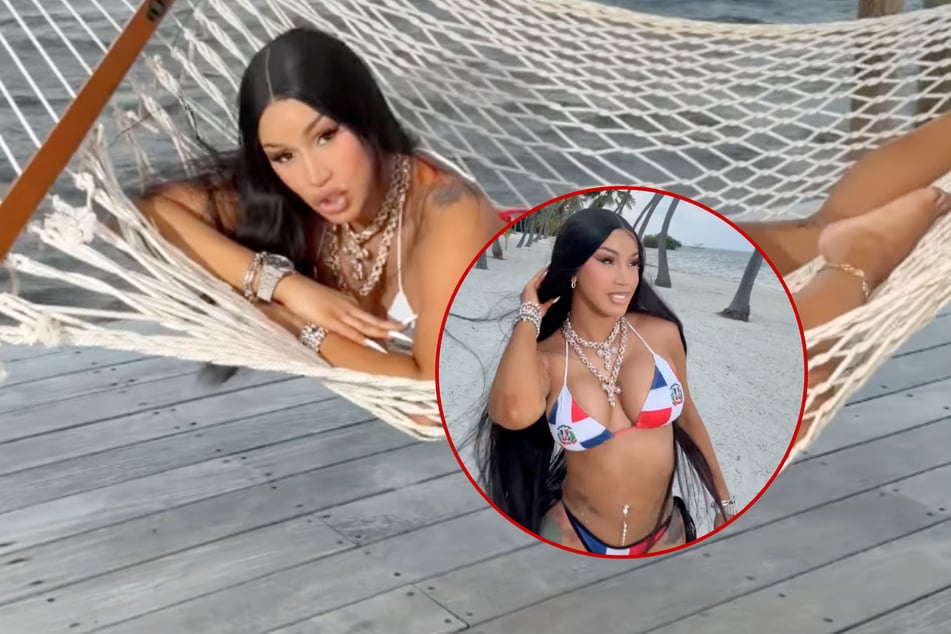Rapper Cardi B surprised fans with a teaser featuring new music.