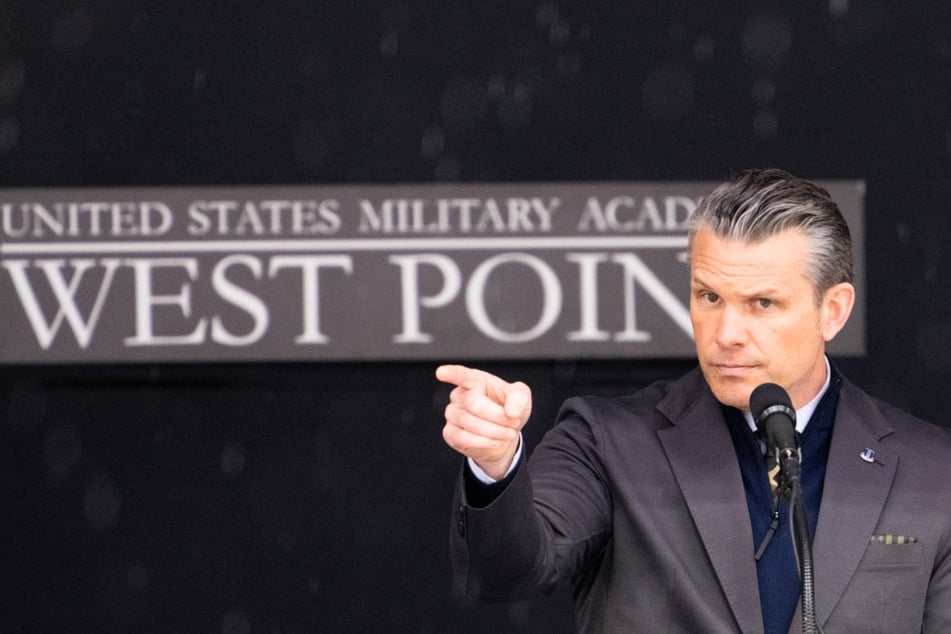 Defense Secretary Pete Hegseth (pictured) said in a recent commencement speech that President Donald Trump will give pardons to military cadets who commit minor violations.