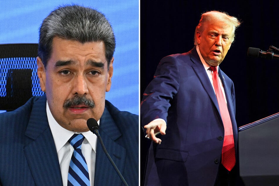 The Justice Department has backed off President Donald Trump's (r.) claim that deposed Venezuelan leader Nicolás Maduro is the head of "Cartel de los Soles."