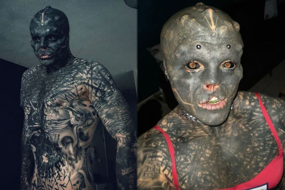 Alien man's latest body modification hasn't just affected his looks
