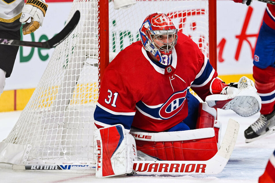 Canadiens goalie Carey Price made 26 saves in Montreal's game five win over the Golden Knights on Tuesday night.