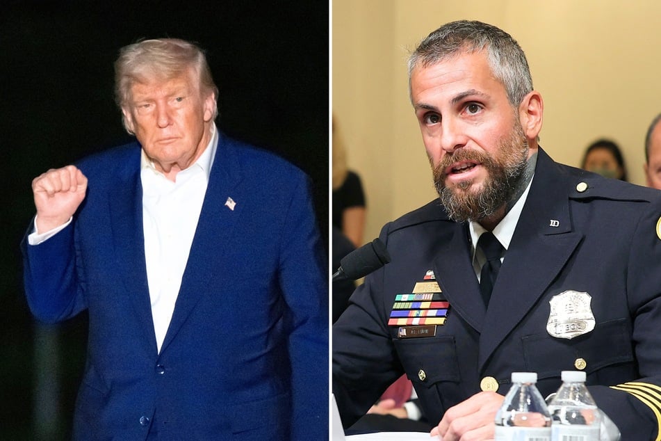 Former Capitol cop slams Trump for refusing to honor Jan. 6 officers: "Petty b***hes"