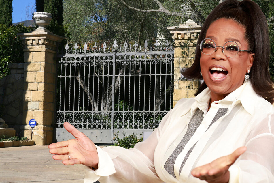 Oprah built a wall around her estate and her neighbors aren't happy about it