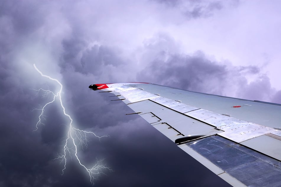 Airplanes and lightning can make for a frightening event (stock image).