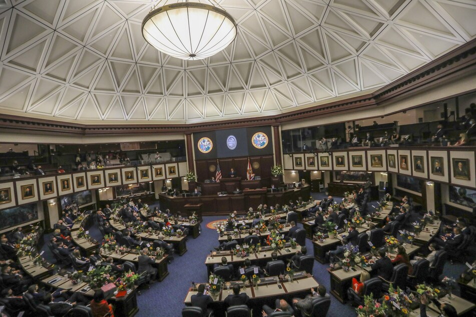 The Florida state legislature voted largely along party lines to pass new restrictive voting measures.