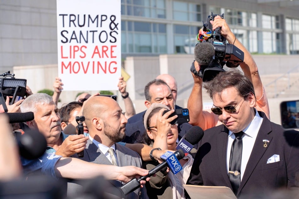Former Representative George Santos recently asked a judge not to give him a harsher sentence in his fraud trial over his social media posts.