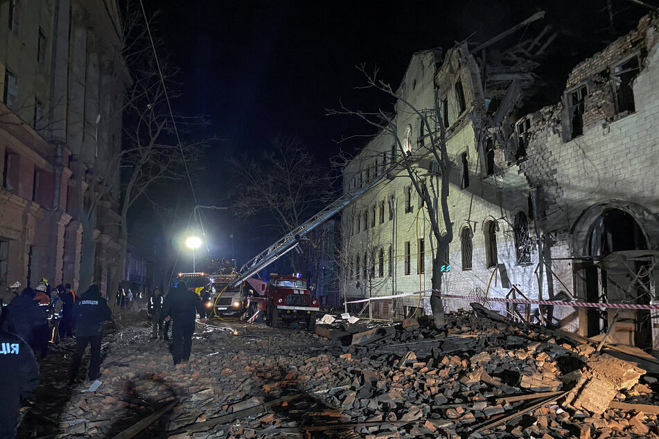 Russia rains down missiles on Kharkiv as Ukraine reports attacks on civilians
