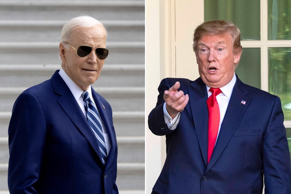Trump calls on Biden to debate him "tonight" despite trial: "I'll wait around!"