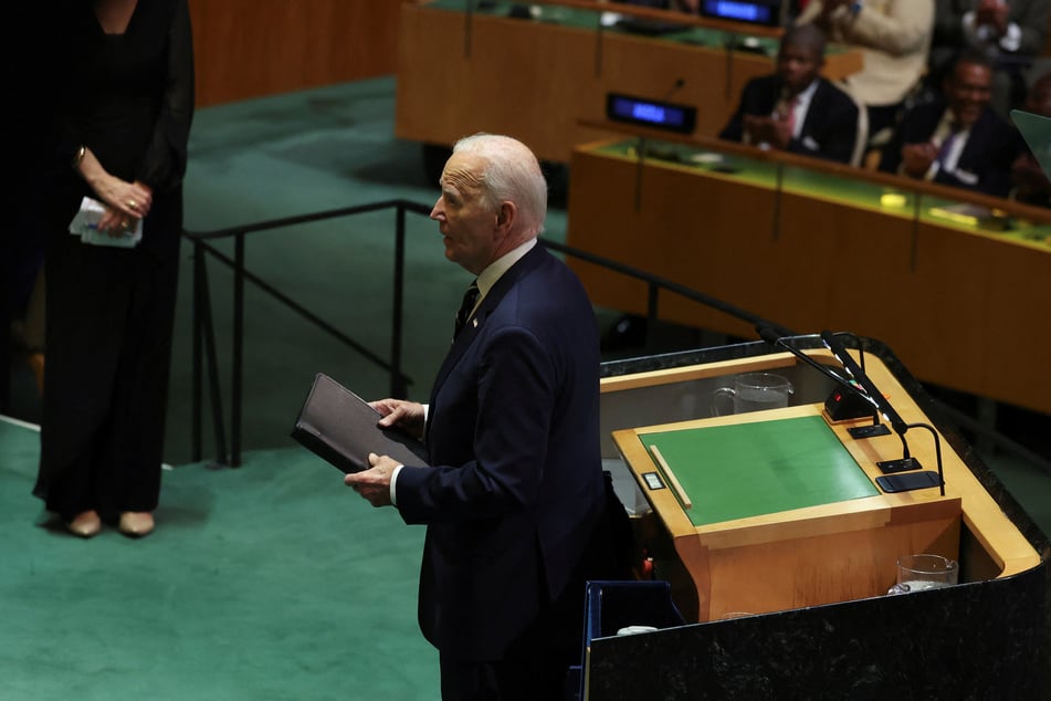 Biden, whose administration has enabled Israel's assaults, highlighted the importance of diplomacy during his speech.