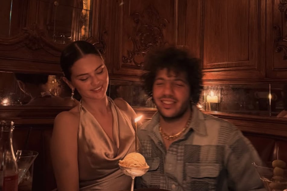 Selena Gomez got honest about her desire for motherhood as her first anniversary with Benny Blanco (l) approaches.